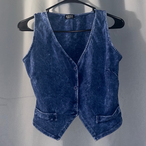 Jean top and shirt set - Picture 3 of 5